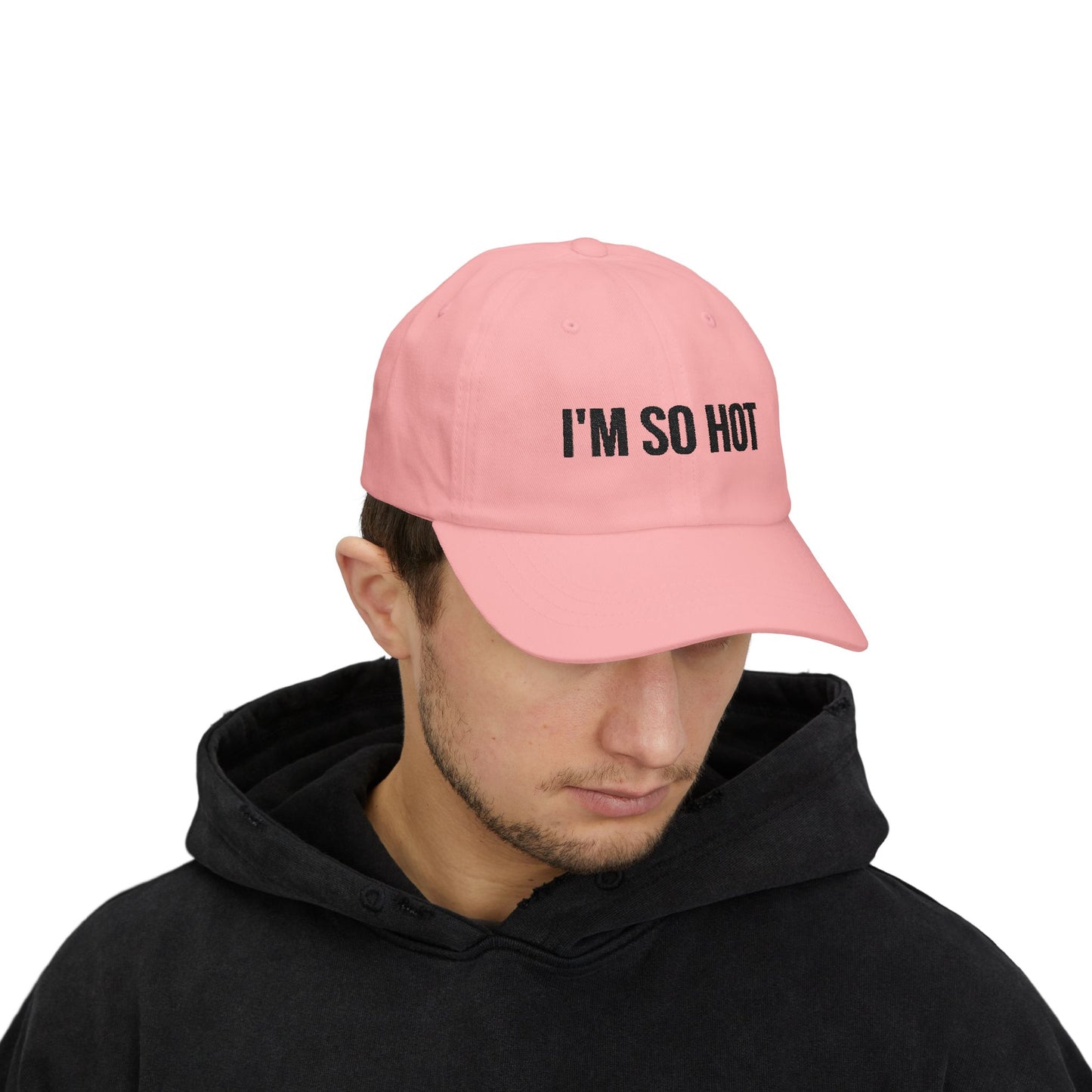 A hat that lets everyone know you're on fire