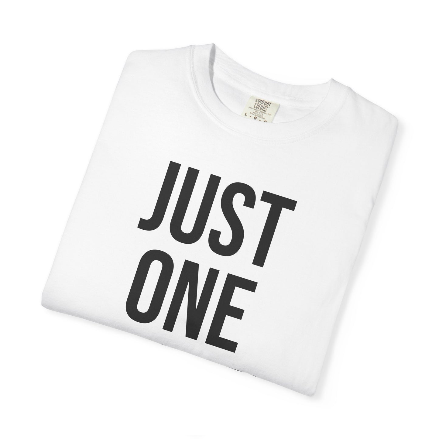 Just One More Spin Unisex Garment-Dyed T-shirt, Casino Tee, Gambling Gift, Funny Shirt, Luck Shirt, Great for Birthdays