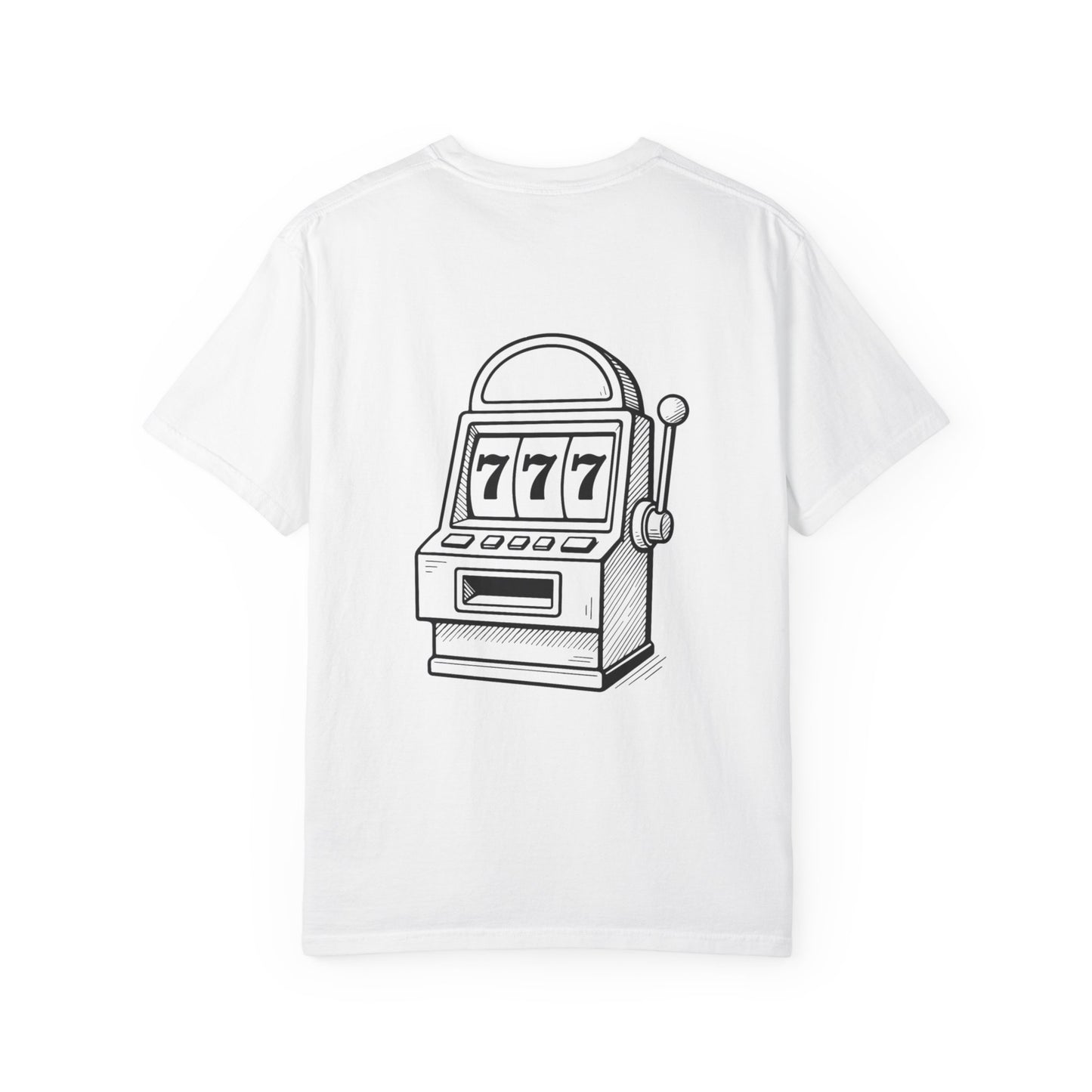 Just One More Spin Unisex Garment-Dyed T-shirt, Casino Tee, Gambling Gift, Funny Shirt, Luck Shirt, Great for Birthdays