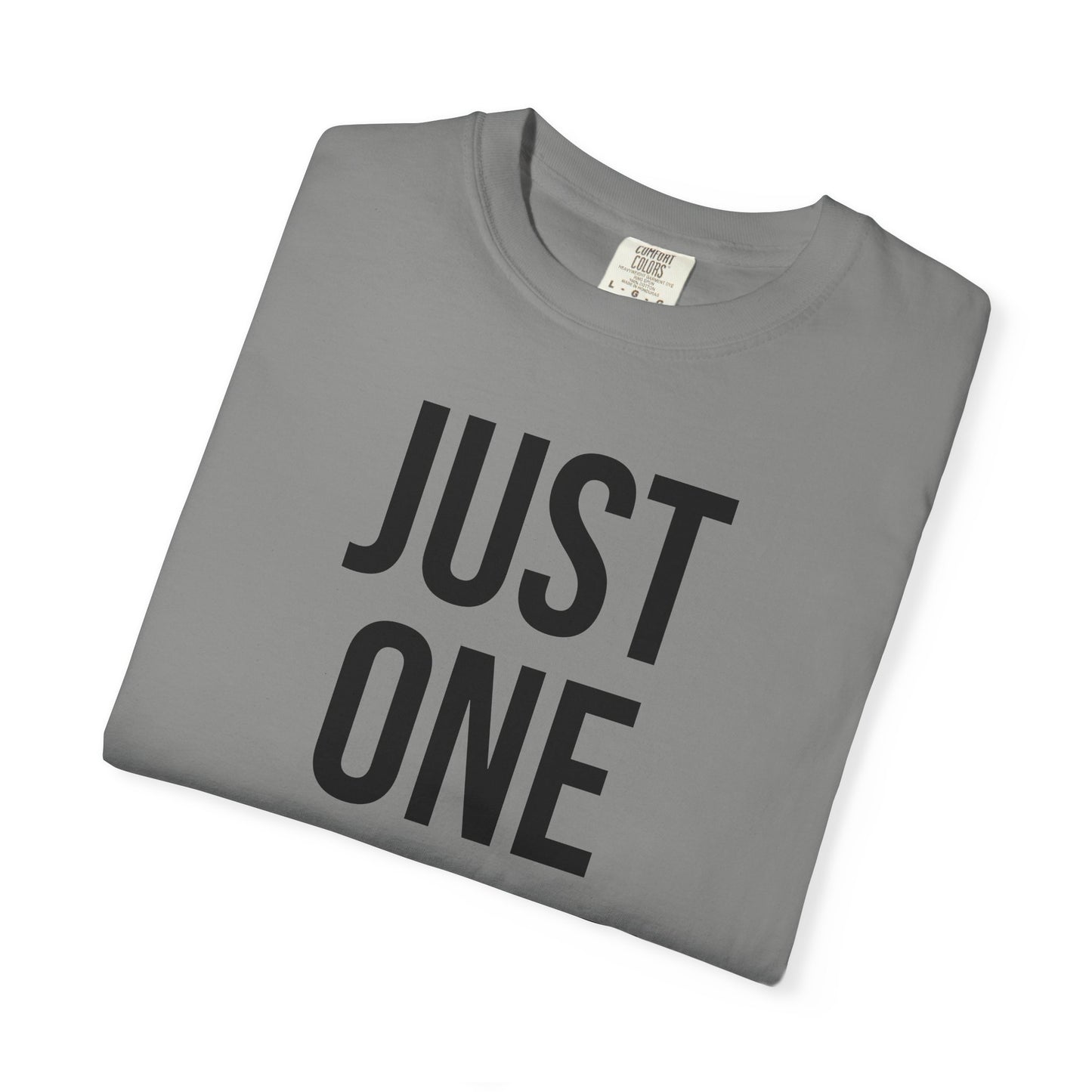 Just One More Spin Unisex Garment-Dyed T-shirt, Casino Tee, Gambling Gift, Funny Shirt, Luck Shirt, Great for Birthdays