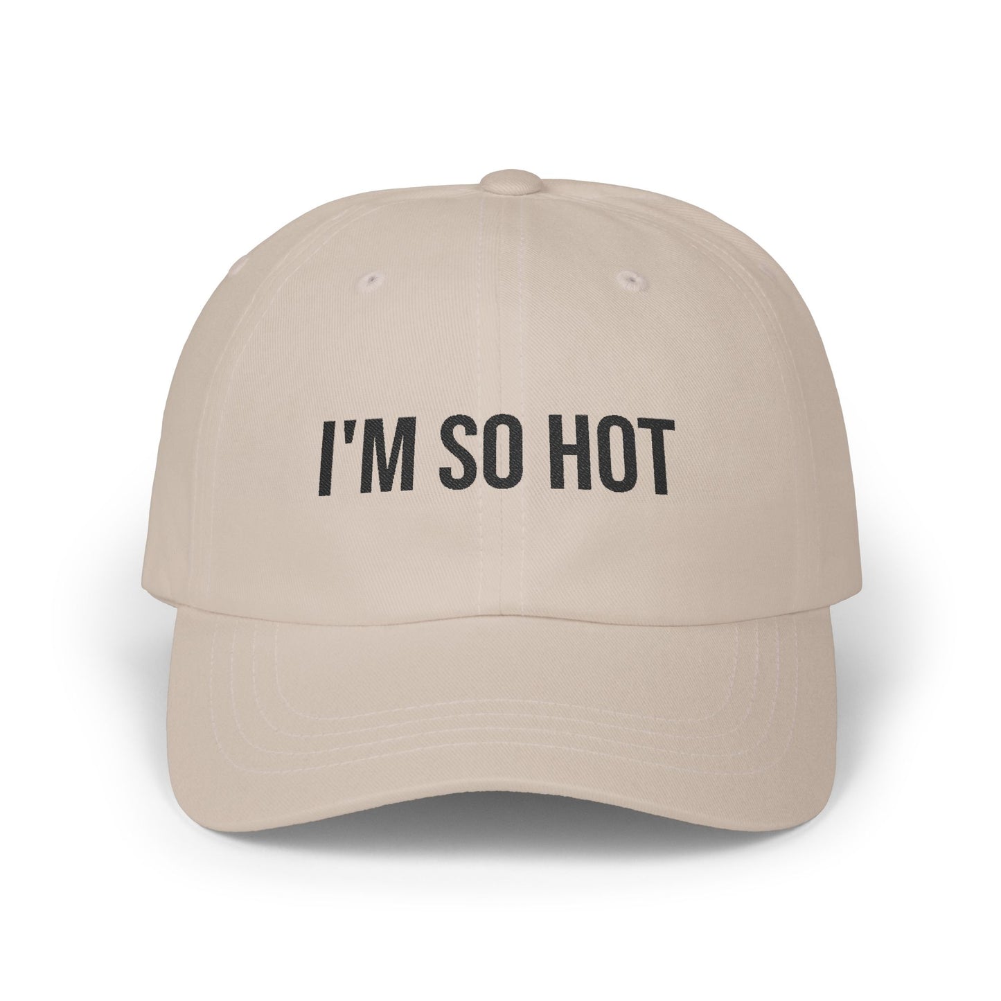 A hat that lets everyone know you're on fire