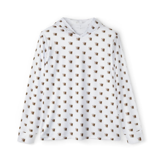 Men's Sports Warmup Hoodie, Athletic Wear, Gym Layering, Fitness Apparel, Exercise Hoodie, Casual Warmup Top