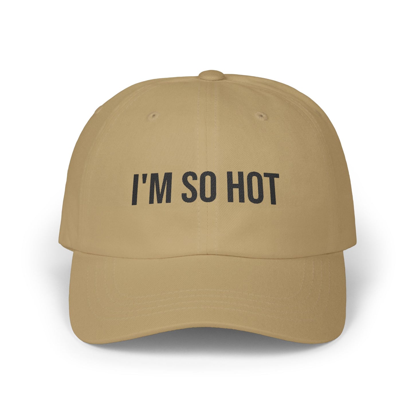 A hat that lets everyone know you're on fire