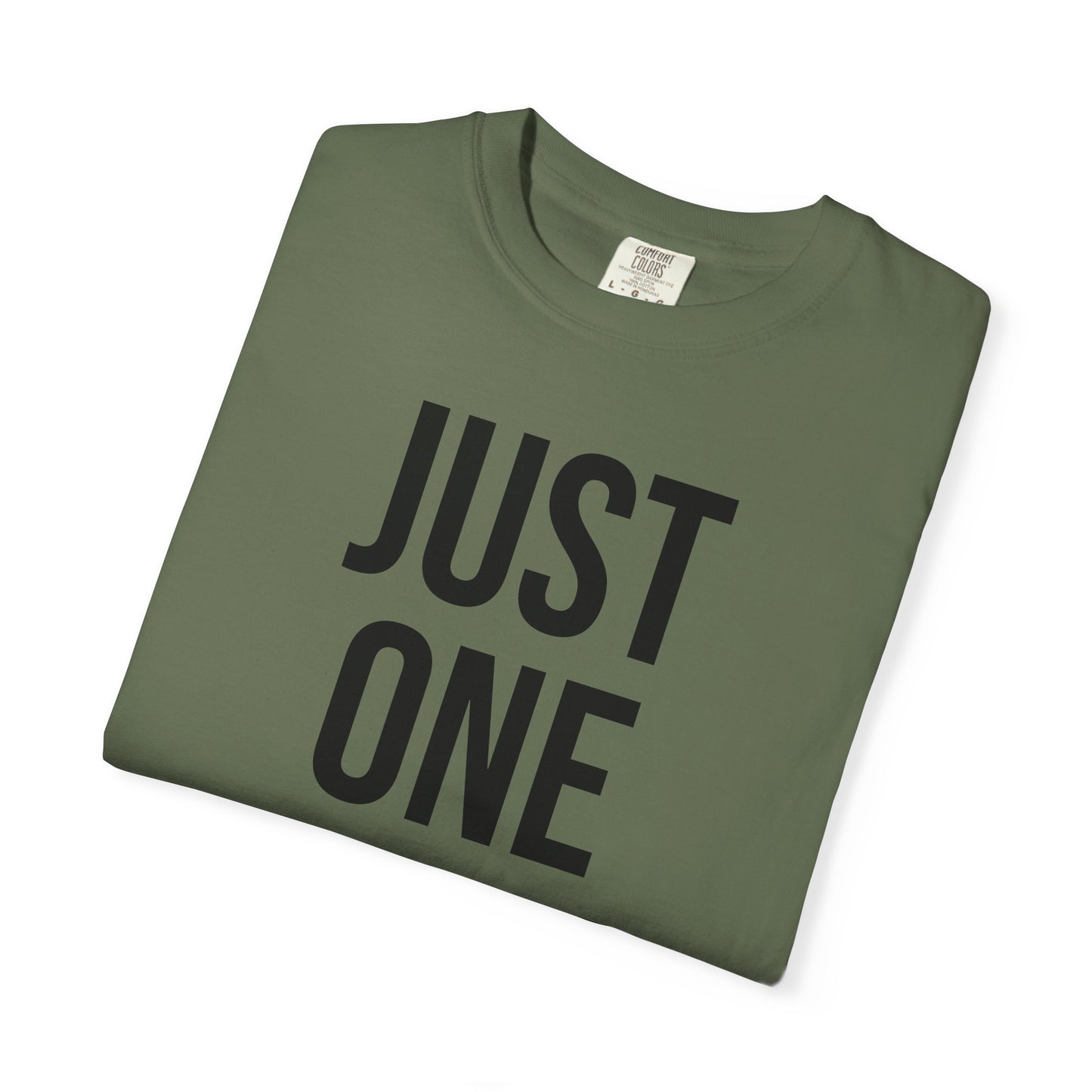 Just One More Spin Unisex Garment-Dyed T-shirt, Casino Tee, Gambling Gift, Funny Shirt, Luck Shirt, Great for Birthdays