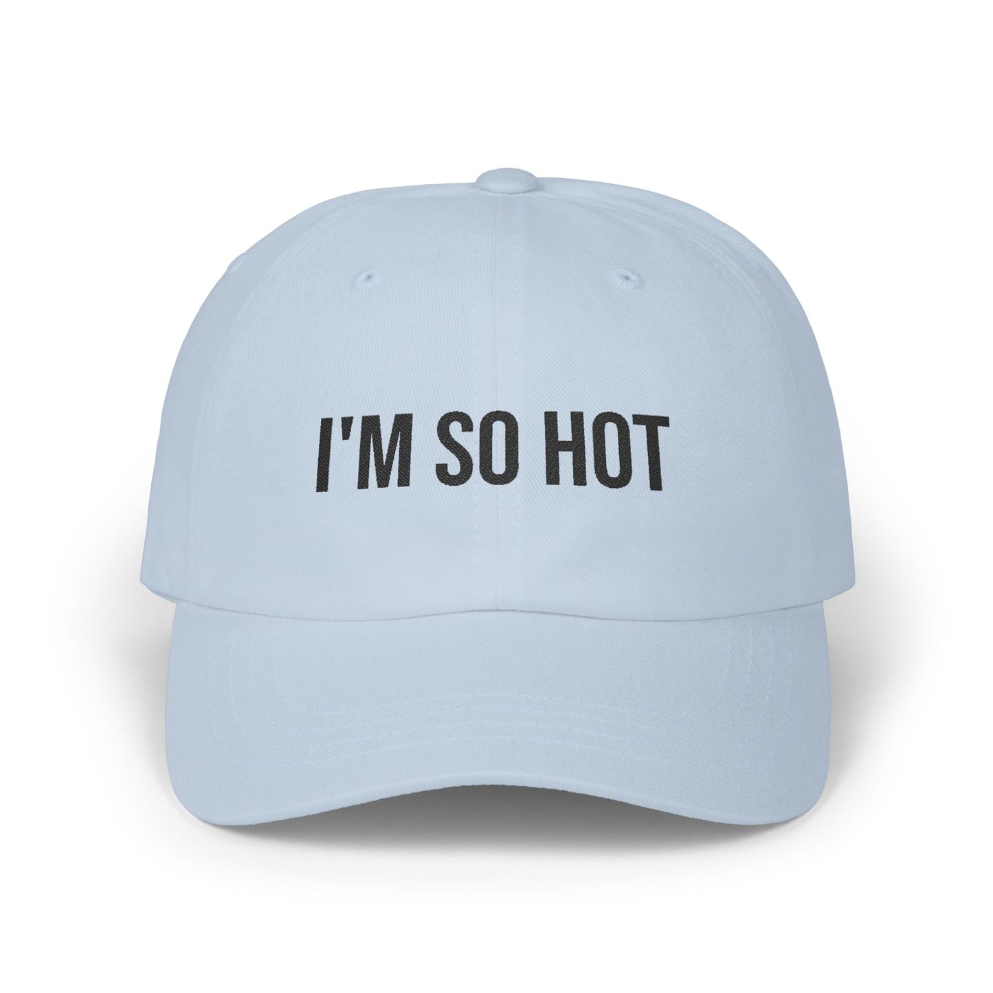 A hat that lets everyone know you're on fire